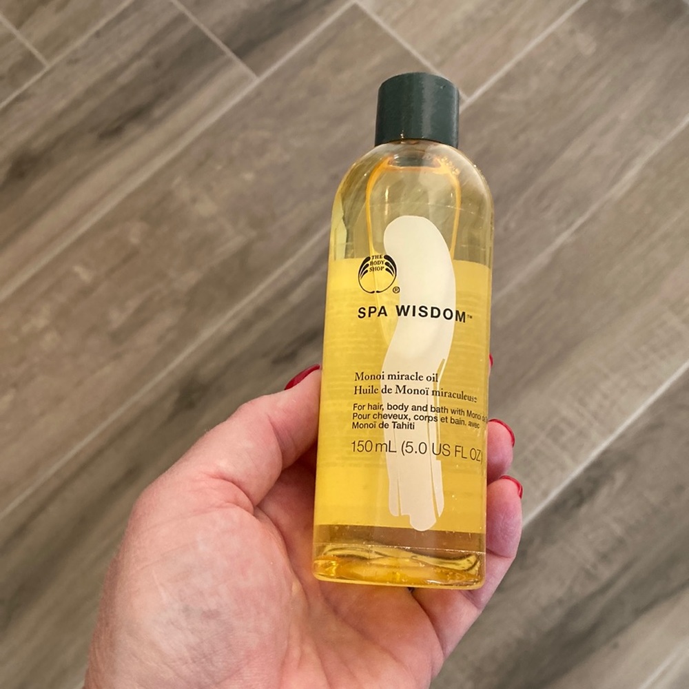 New The Body Shop Spa Wisdom Monoi Miracle Oil